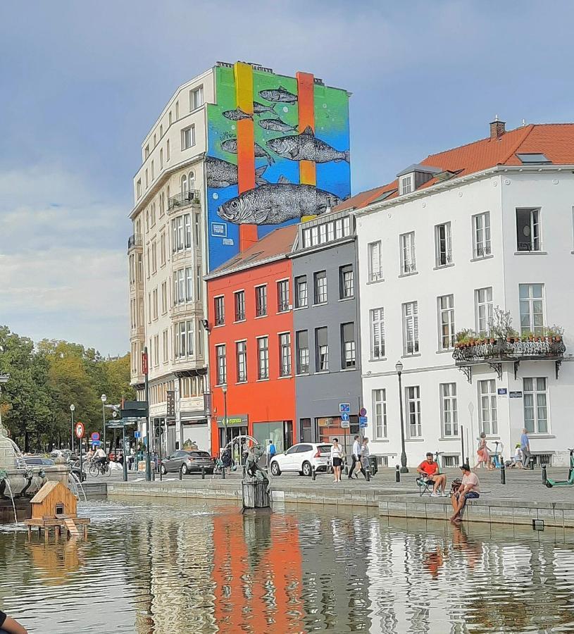 St Catherine - Sweet Home - Bxl - Studio Apartment With City View Брюксел Екстериор снимка