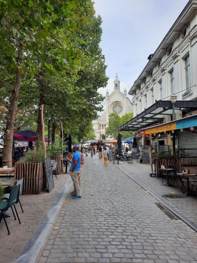 St Catherine - Sweet Home - Bxl - Studio Apartment With City View Брюксел Екстериор снимка