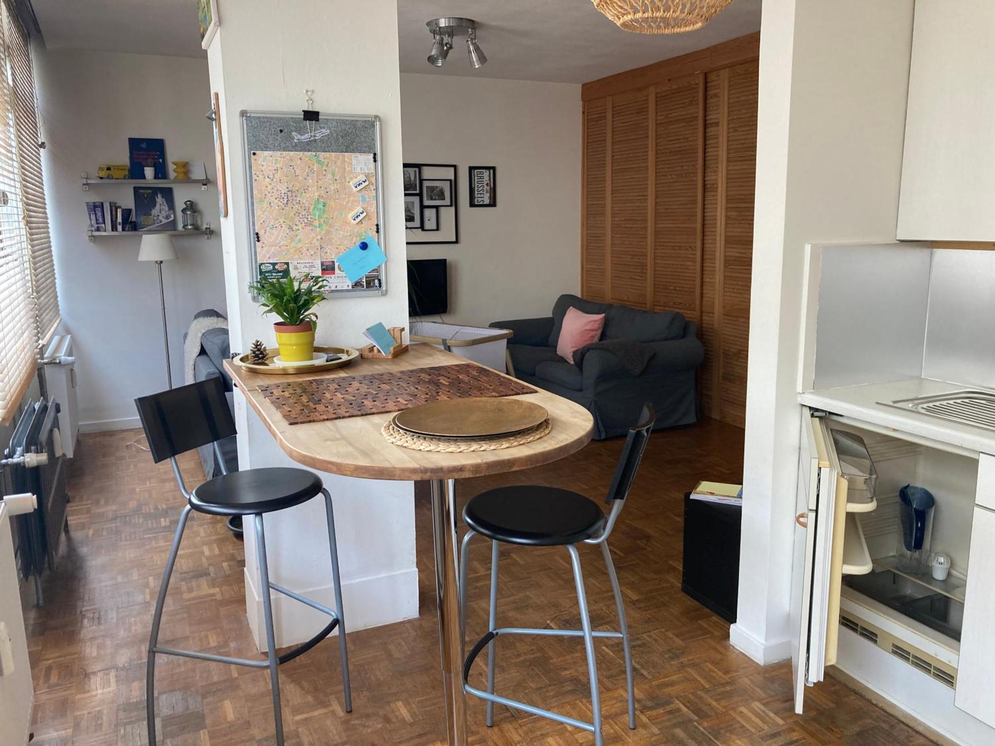St Catherine - Sweet Home - Bxl - Studio Apartment With City View Брюксел Екстериор снимка